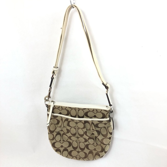 Coach Crossbody Signature Fabric Adjustable Strap - Picture 3 of 10